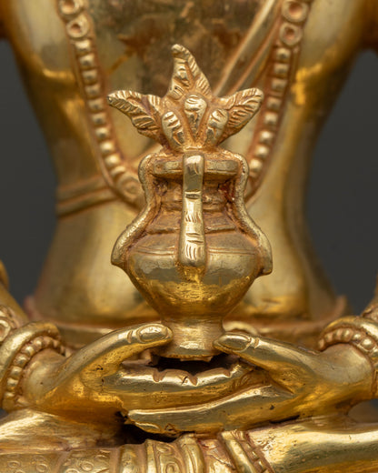 Amitayus Statue | Handcrafted Longevity Buddhist Sculpture
