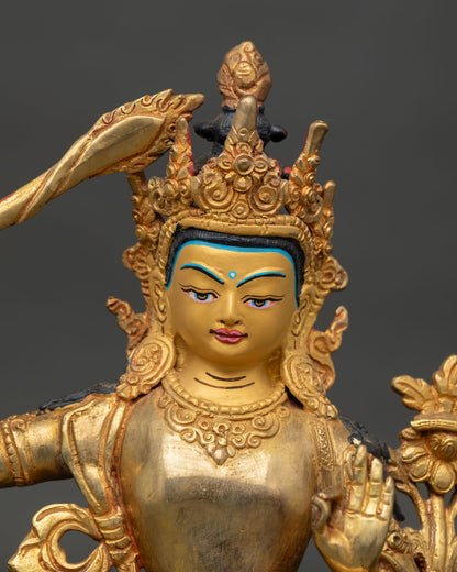Manjushri Consort Statue