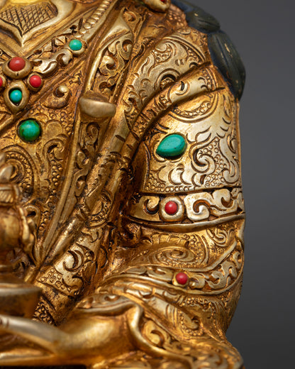 Guru Rinpoche Statue – Enlightened Master of Tibetan Buddhism