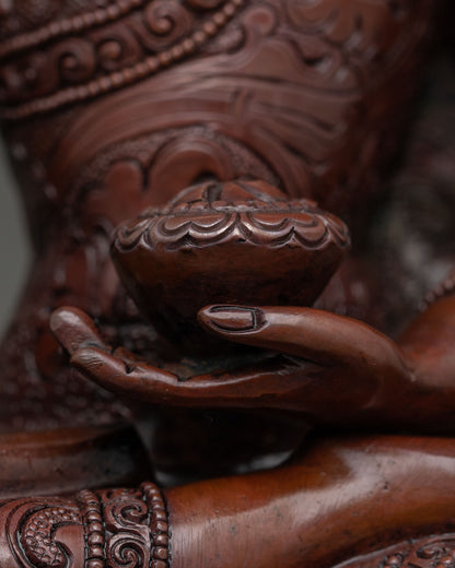Shakyamuni Buddha Statue | Sacred Buddhist Meditation Artwork