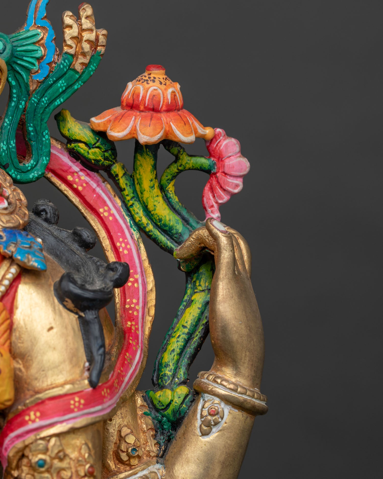 Chenrezig Buddhist Statue | Handcrafted Buddhist Sculpture from Patan Nepal