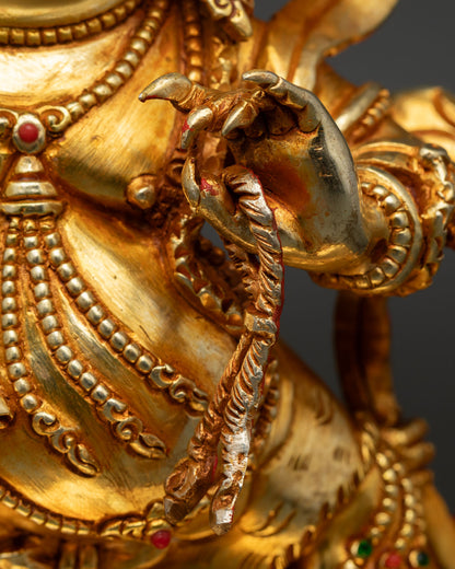 Vajrapani Statue | Wrathful Protector Bodhisattva from Nepal