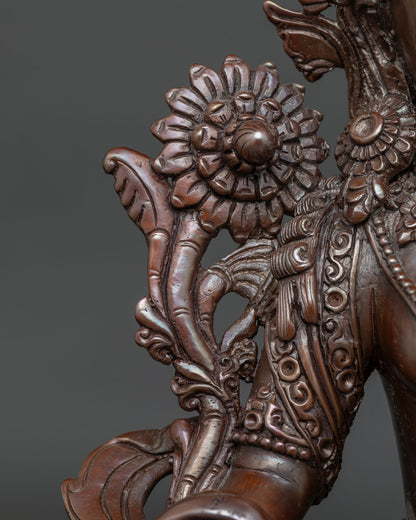 Green Tara Statue | Symbol of Fearless Compassion & Protection