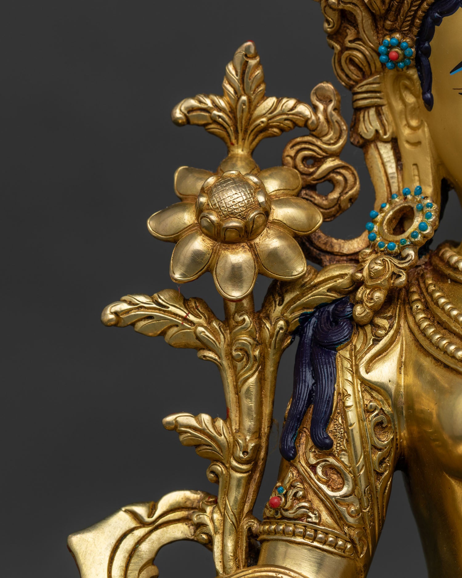 Green Tara Statue – High-Quality Tibetan Buddhist Sculpture