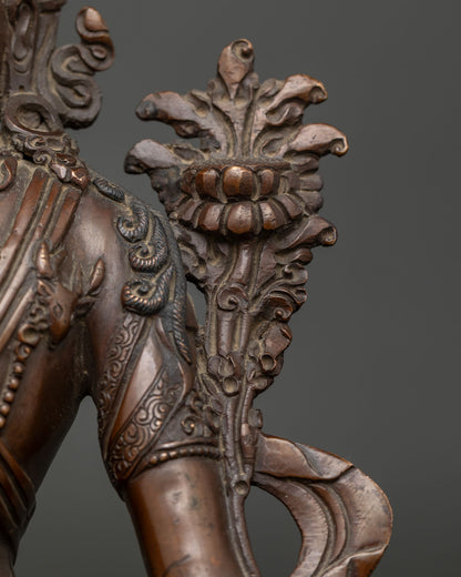 Lokeshwor Bodhisattva Statue | Handcrafted in Patan, Nepal