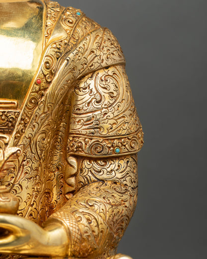 Medicine Buddha Statue | Nepalese Spiritual Healing Art