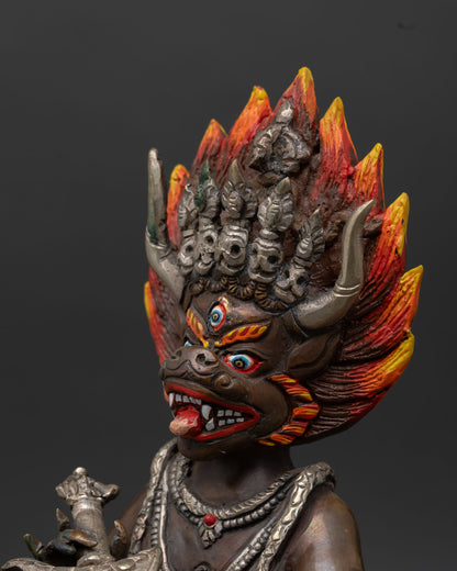 Handmade Yamantaka Statue – The Conqueror of Death