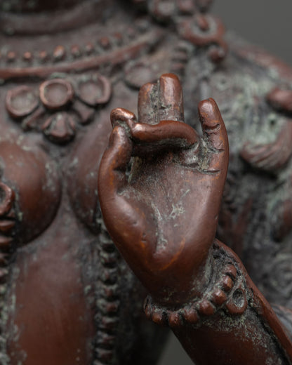 Green Tara Statue