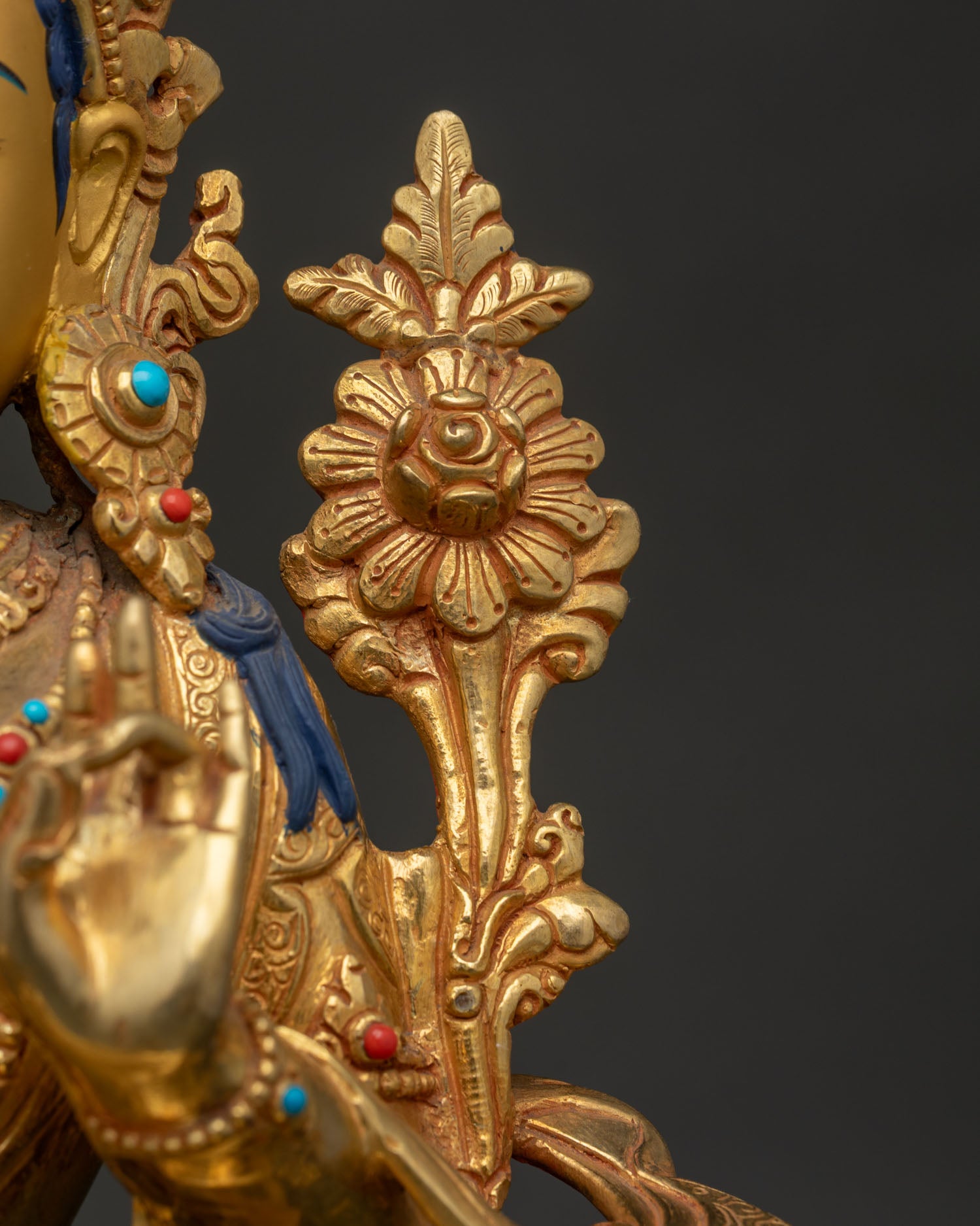 Mother Green Tara Statue | Handcrafted Buddhist Art from Nepal