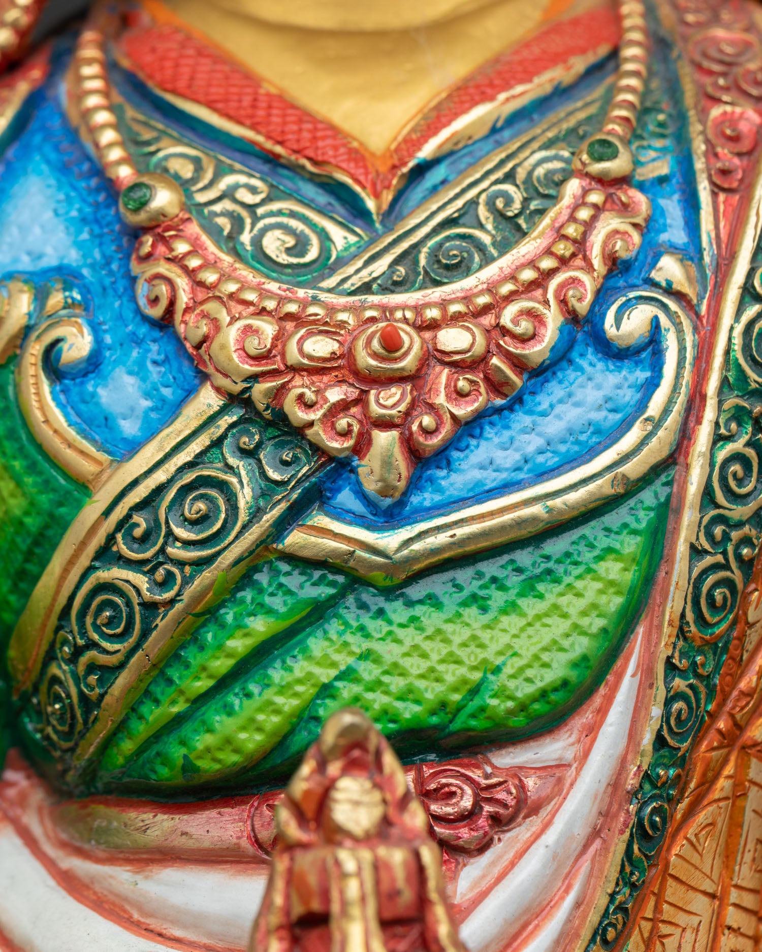 Guru Rinpoche Statue | Handcrafted Himalayan Artwork