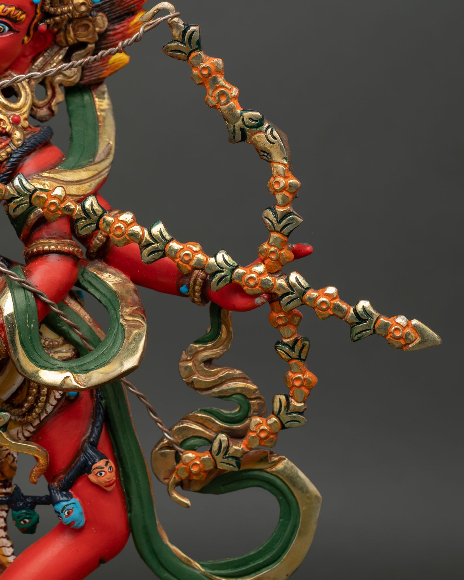 Kurukulla Statue | Vajrayana Dakini Spiritual Art from Nepal