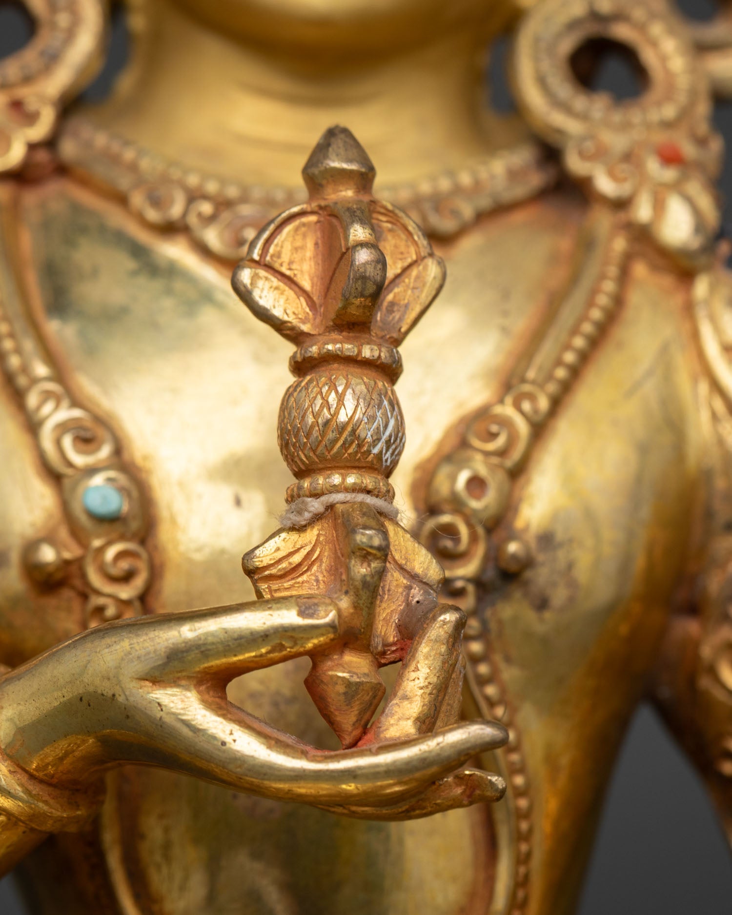 Handcrafted Vajrasattva Statue for Spiritual Cleansing