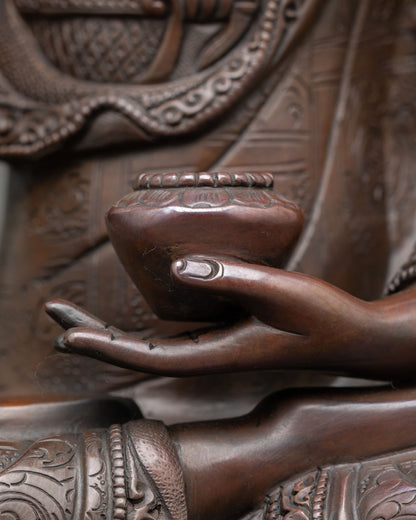 Shakyamuni Buddha | Nepalese Enlightenment Sculpture