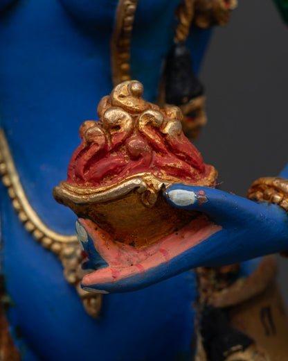 Wrathful Dakini Simhamukha Statue | Nepali Art & Craft