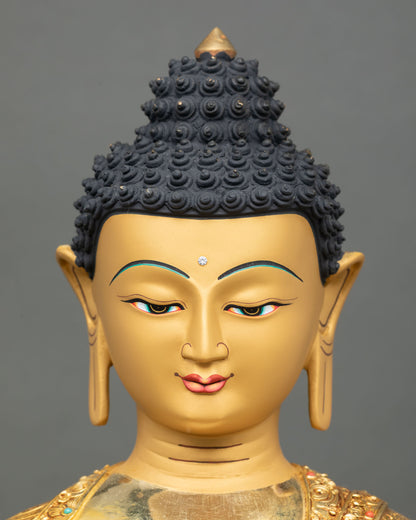 Shakyamuni Buddha Statue for Meditation and Spiritual Decor