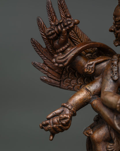 Vajrakilaya Statue | Wrathful Himalayan Buddhist Artwork