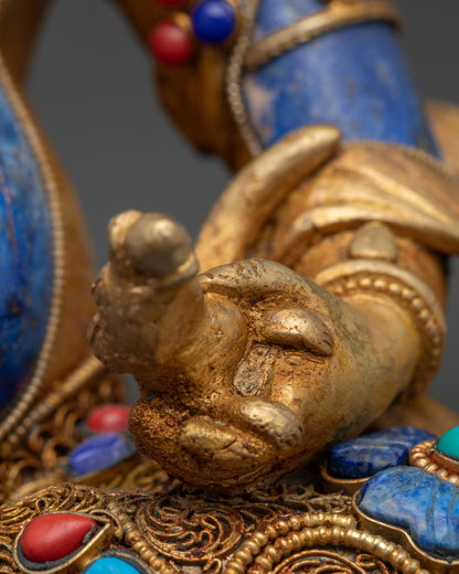 Dzambhala Statue | Sacred Vajrayana Wealth Deity Art