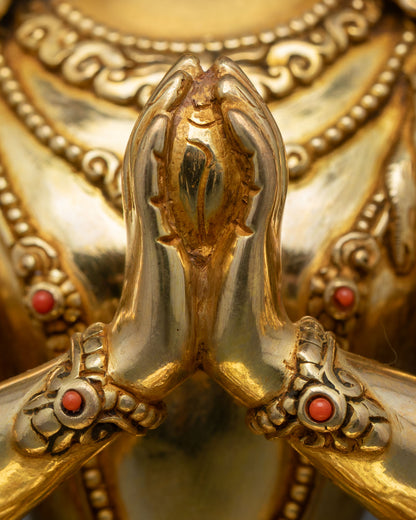 Chenrezig Statue | Traditional Nepalese Craftsmanship
