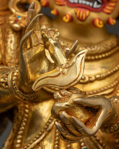 Six Arm Mahakala Statue