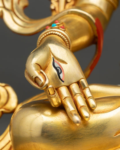 White Tara – Traditional Artisan Crafted Buddhist Sculpture