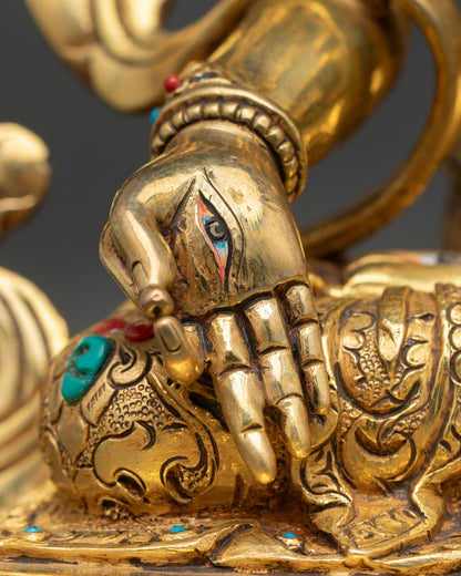 White Tara Statue | Female Bodhisattva of Longevity