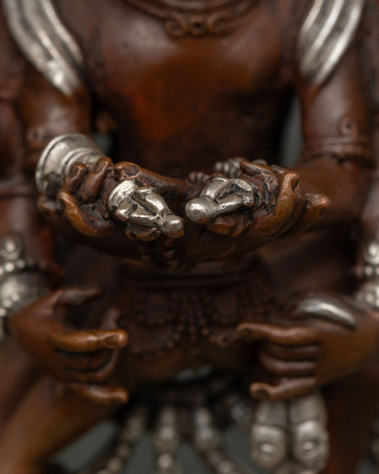 Kalachakra Statue | Handcrafted Buddhist Deity Sculpture from Nepal
