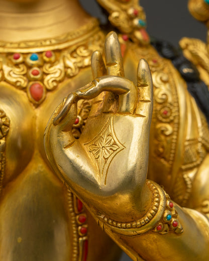 High-Quality Green Tara Sculpture | The Swift Healer & Protector