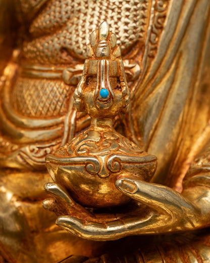 Guru Rinpoche Statue | Sacred Himalayan Buddhist Art
