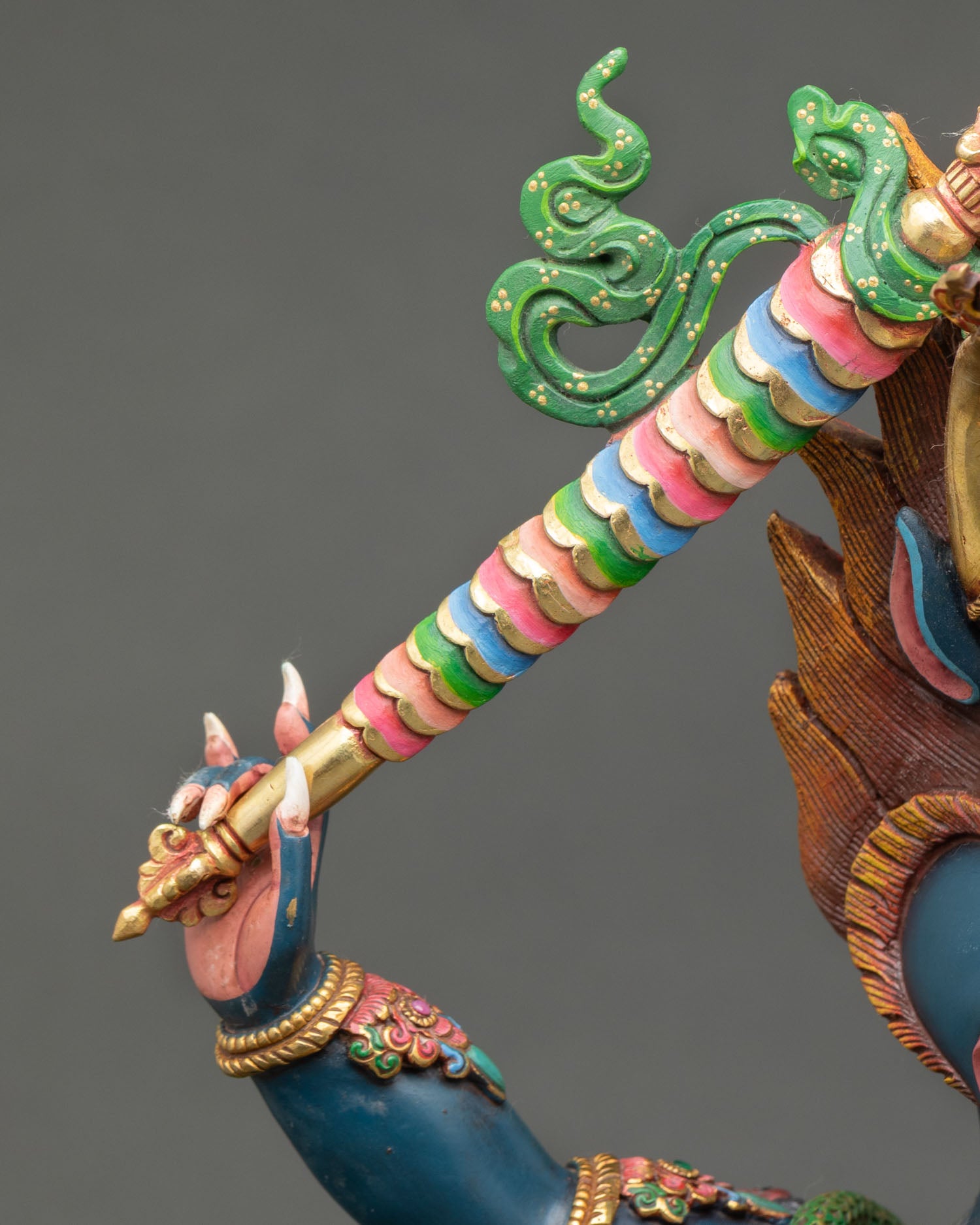 Yamantaka Statue | Sacred Vajrayana Wrathful Protector
