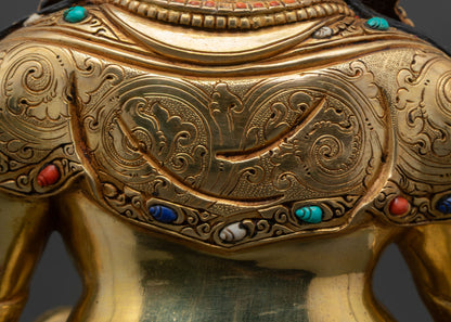 Jambhala Statue for Prosperity | Handmade Buddhist Art