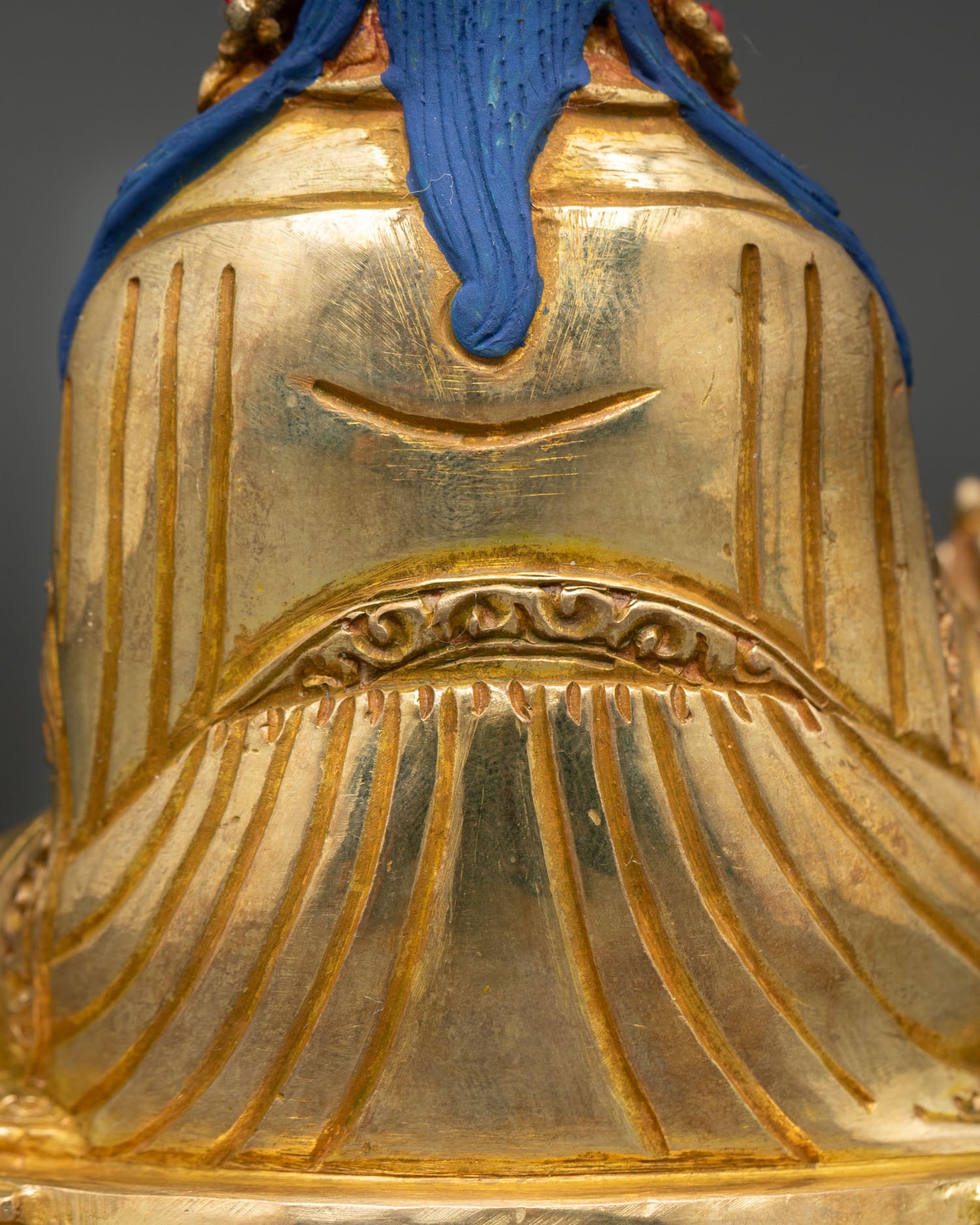 Guru Rinpoche | Authentic Handmade Copper Statue from Nepal