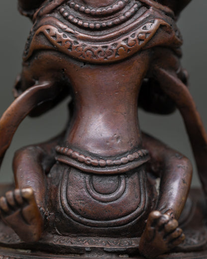 Vajradhara With Consort Statue | Sacred Union of Wisdom and Compassion