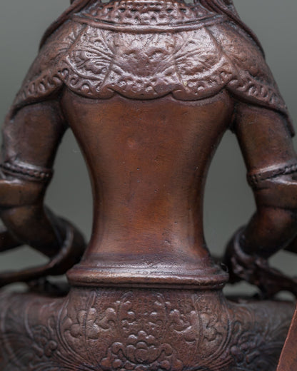 Buddhist Amitayus Statue | Handcrafted in Nepal