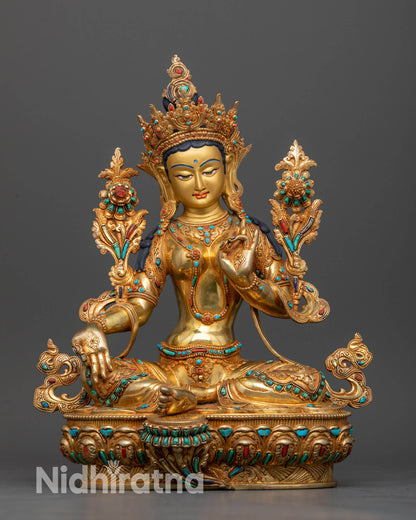 Green Tara: The Swift Savior and Compassionate Deity
