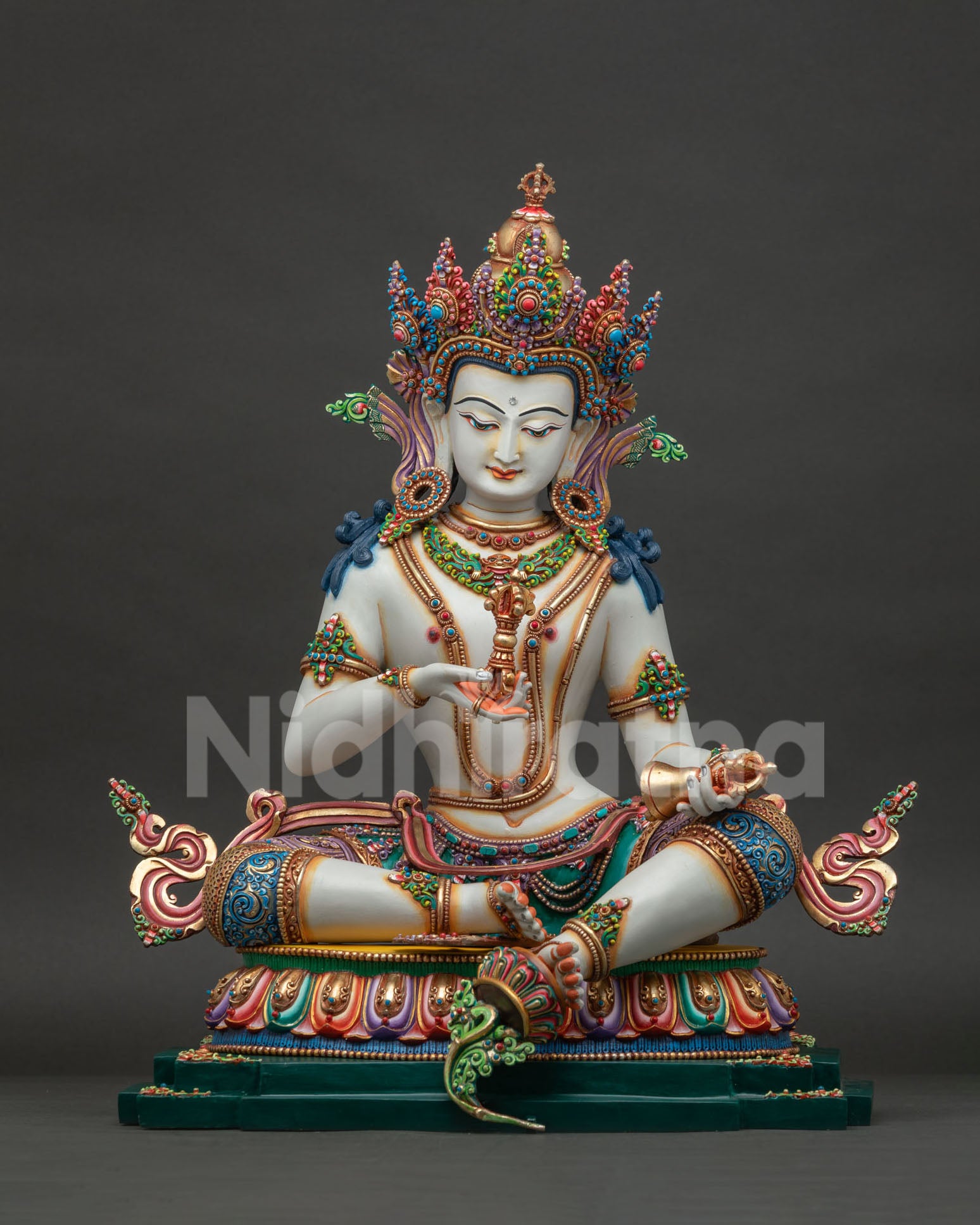 Vajrasattva Sculpture | Buddhist Statue for Purification Practices