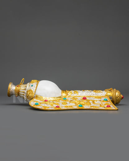 Tibetan Conch Shell – Symbol of Purification and Protection