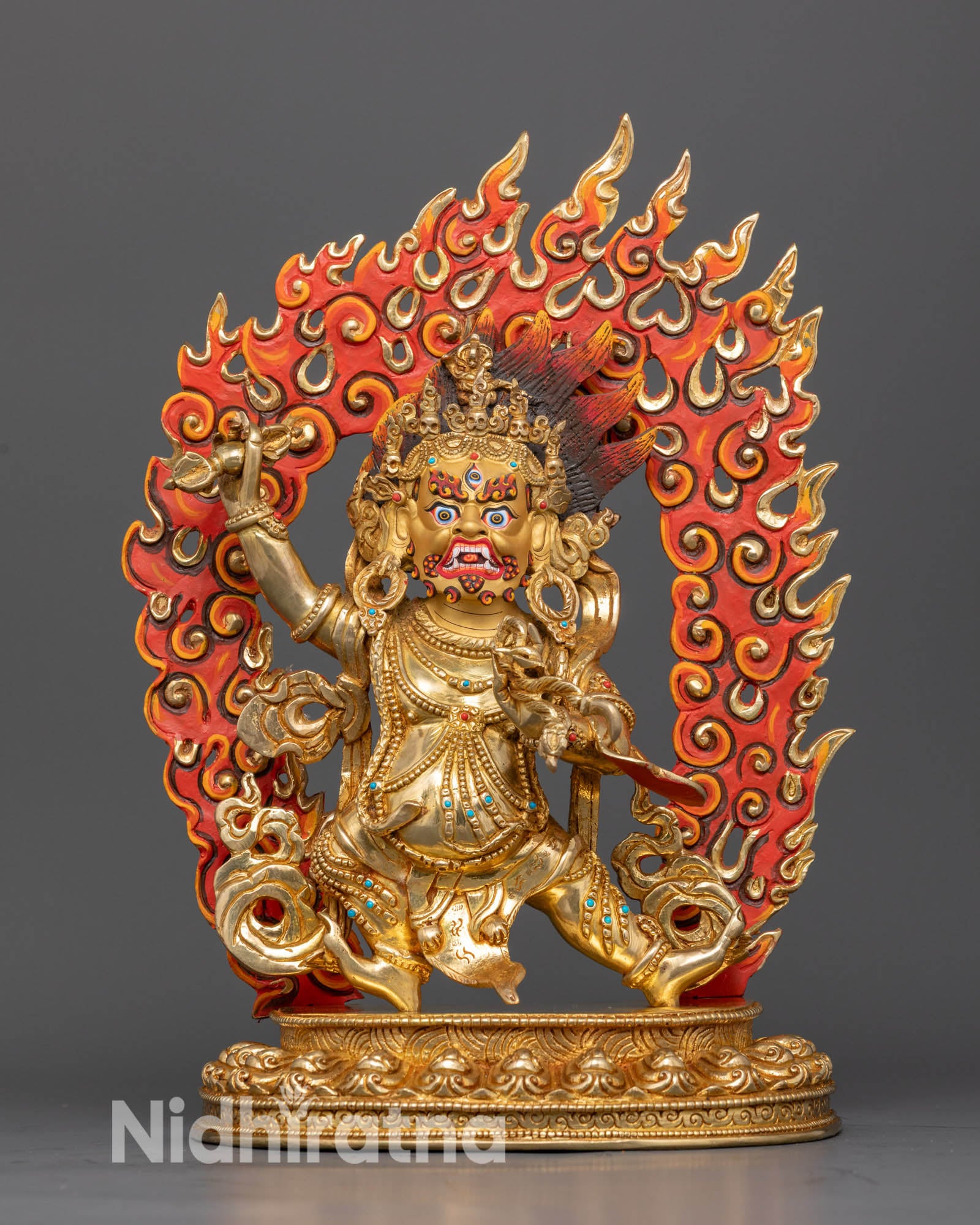 Vajrapani Statue: Symbol of Power and Protection in Tibetan Buddhism