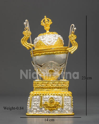 Handcrafted Himalayan Kapala for Spiritual Practice