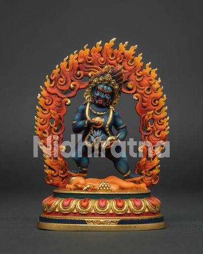 Black Dzambhala Statue