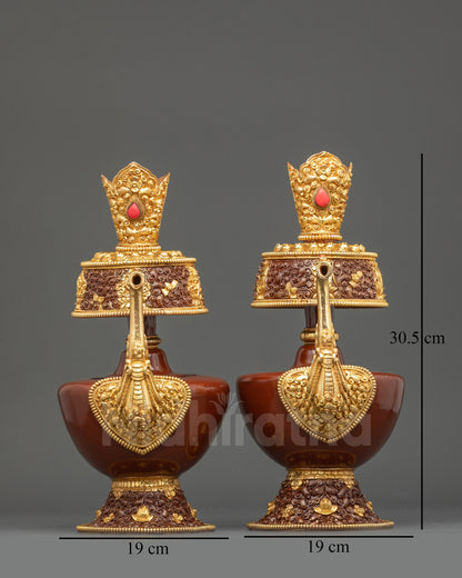 Tibetan Water Offering Bhumba Set