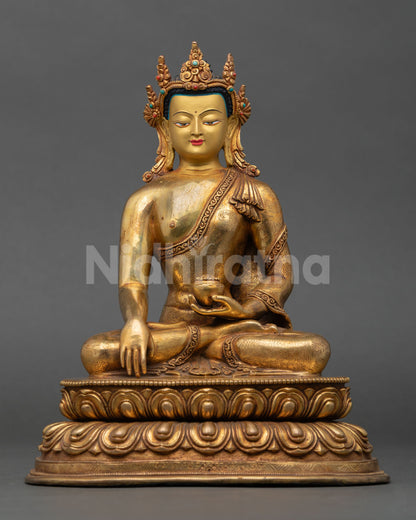 Crown Shakyamuni Buddha Statue