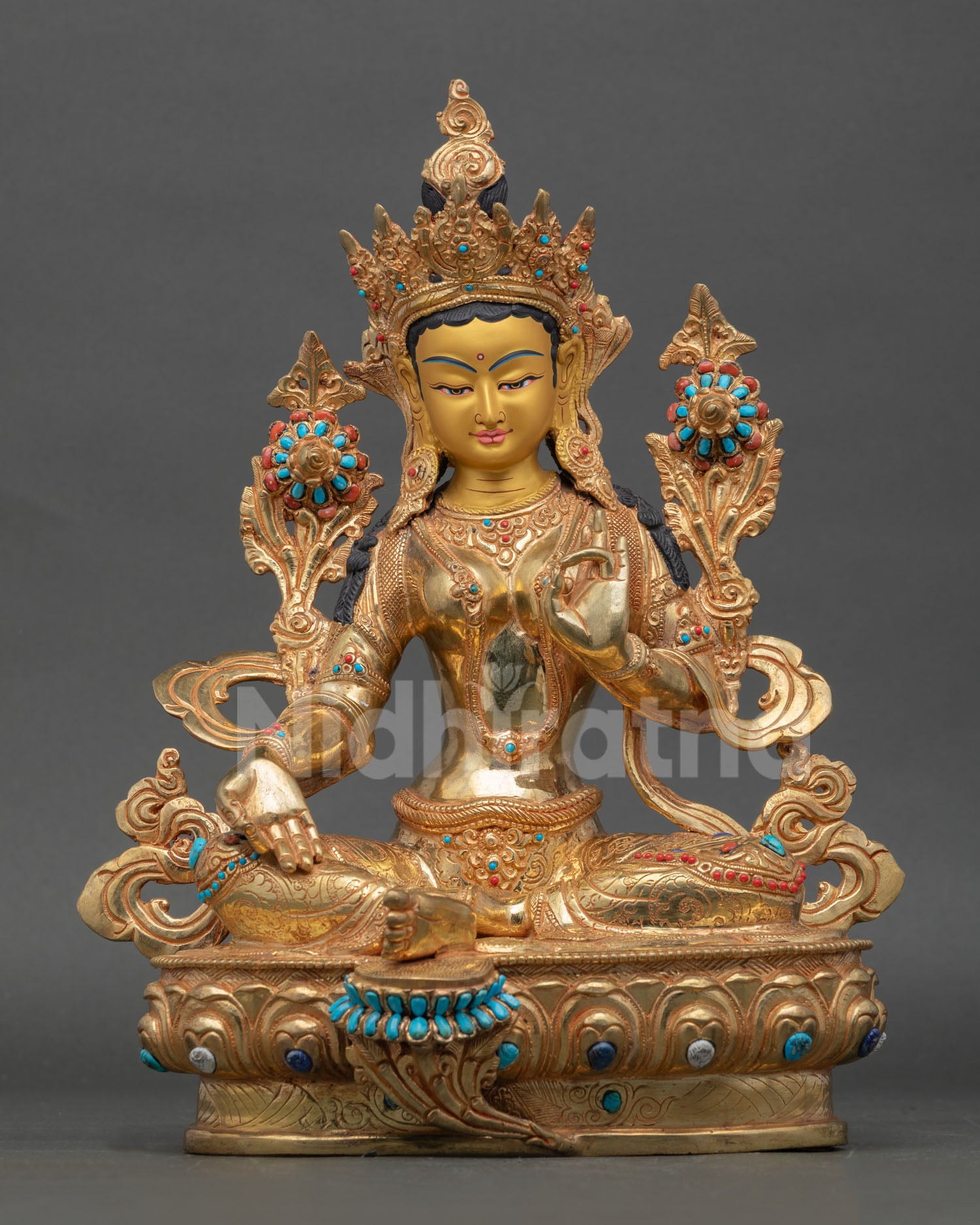 Green Tara Statue
