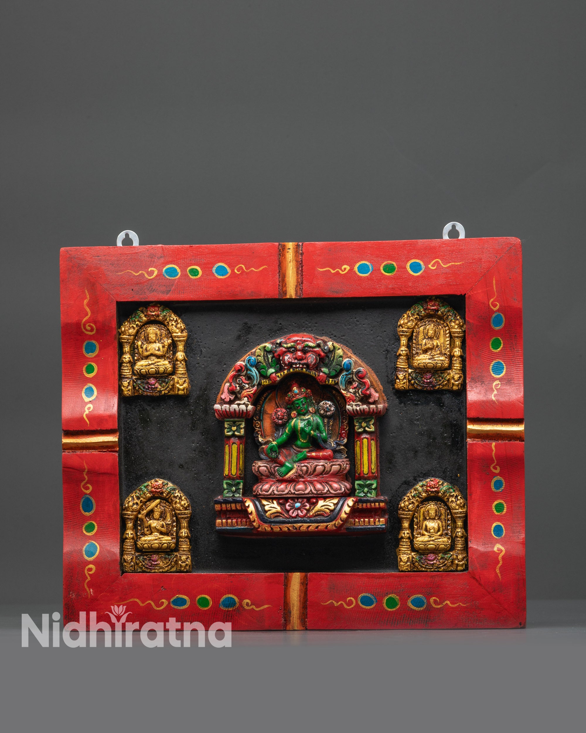 Green Tara Wooden Frame