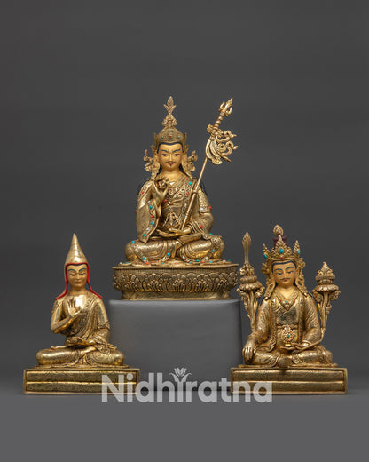 Guru Rinpoche Set Statue