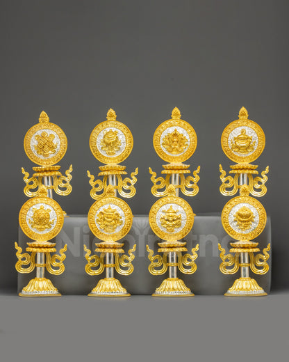 Buddhist Eight Auspicious Symbols for Daily Devotion