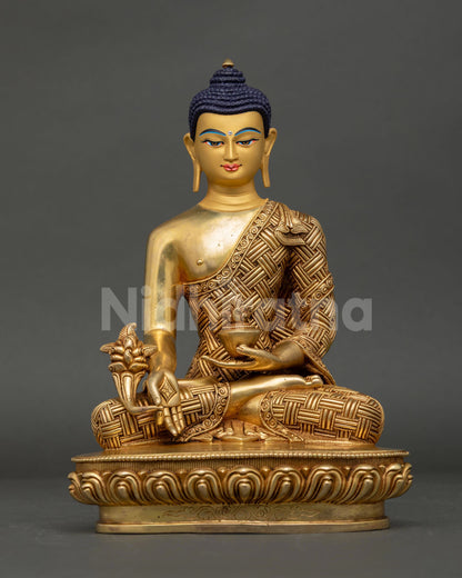 Medicine Buddha Statue for Healing & Wellness | Buddhist Artwork