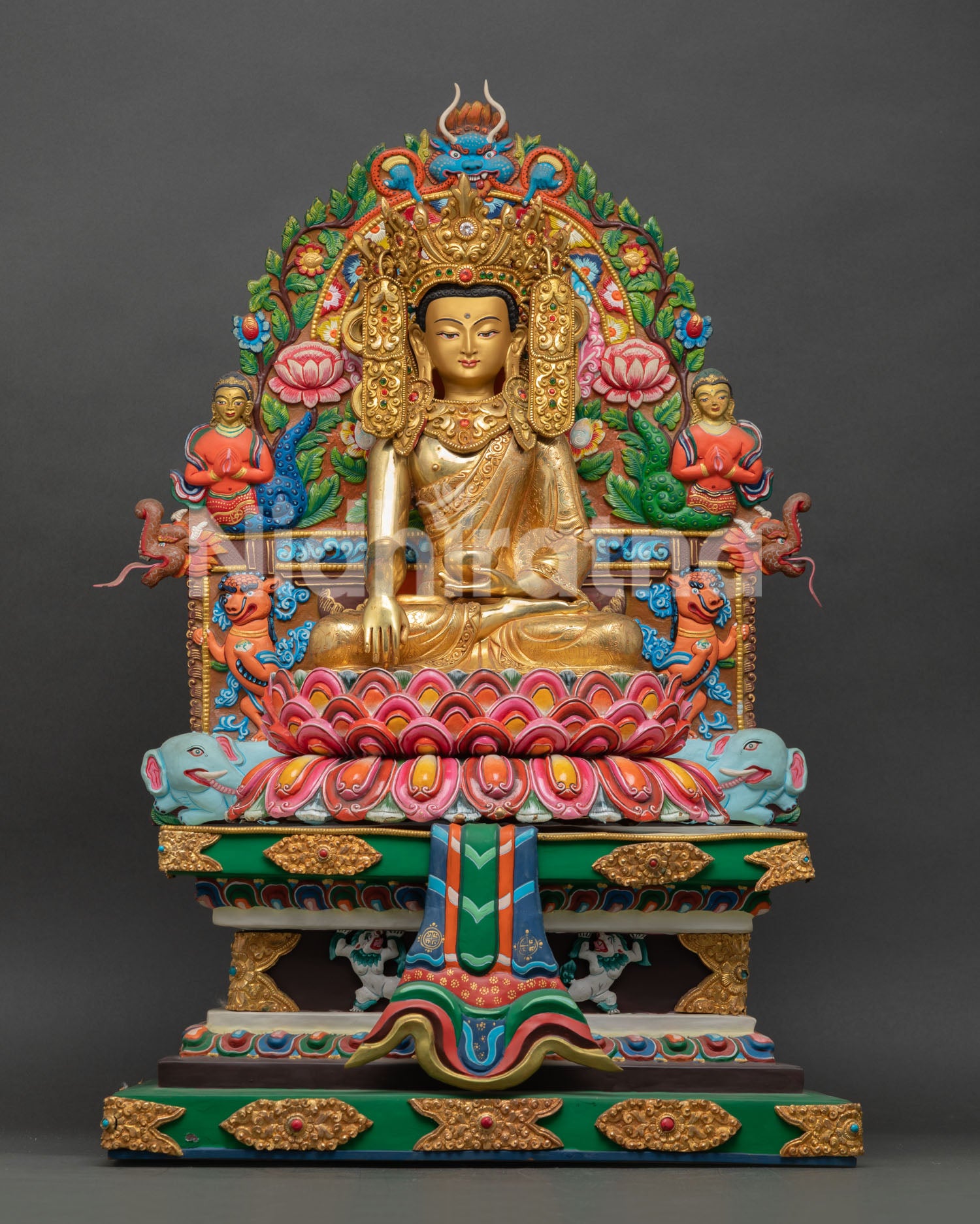 Jowo Rinpoche Statue – Sacred Representation of Historical Buddha
