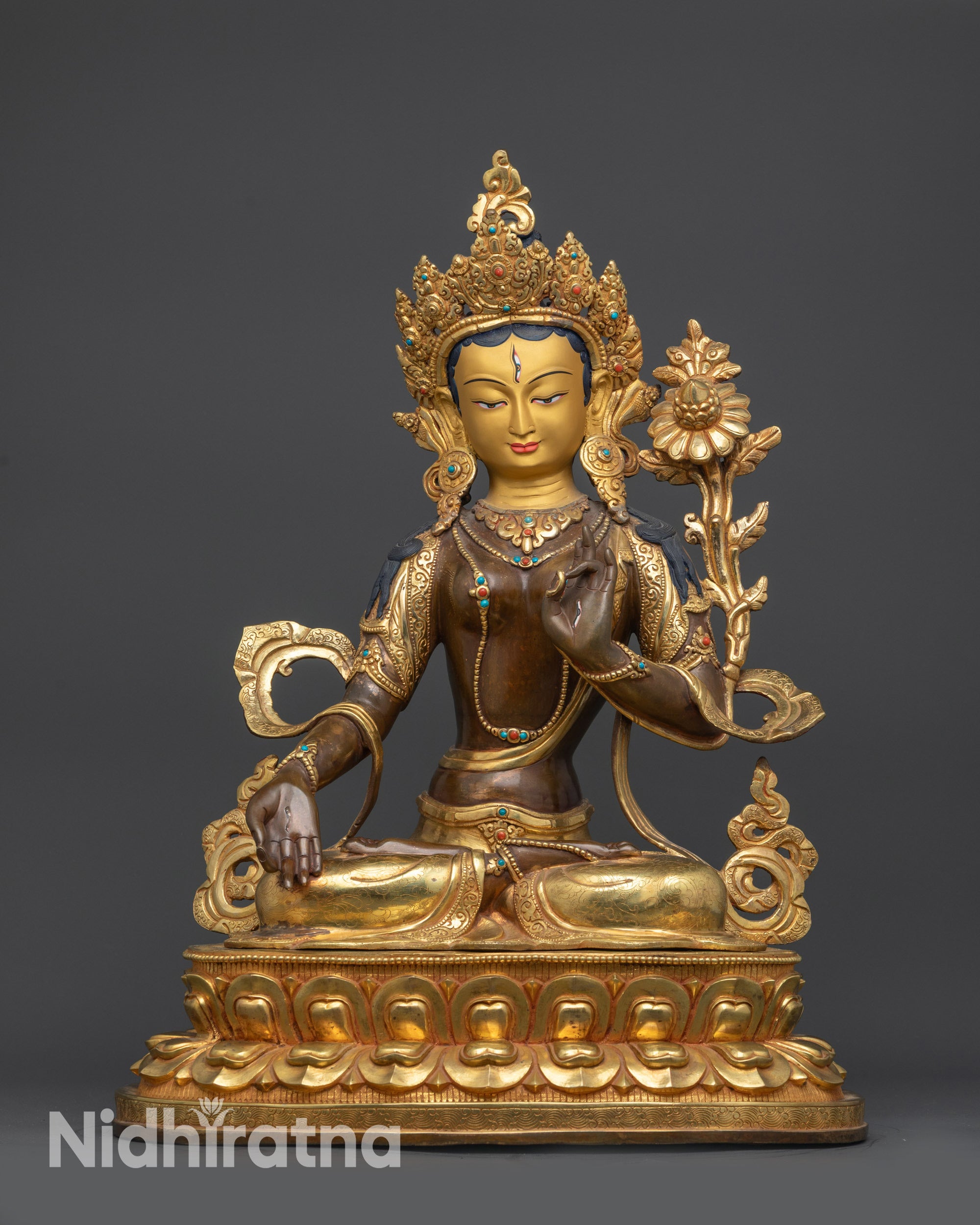 White Tara Statue