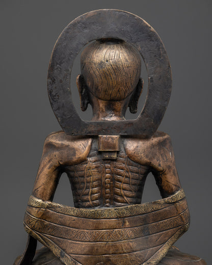 Premium Fasting Buddha Statue for Meditation Spaces