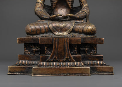 Premium Fasting Buddha Statue for Meditation Spaces